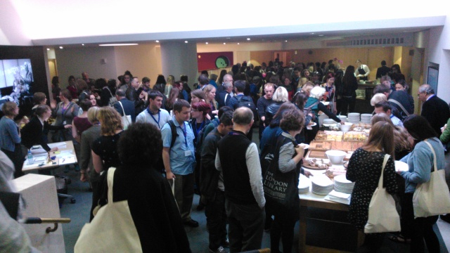 Lunchtime crowd at ITD13